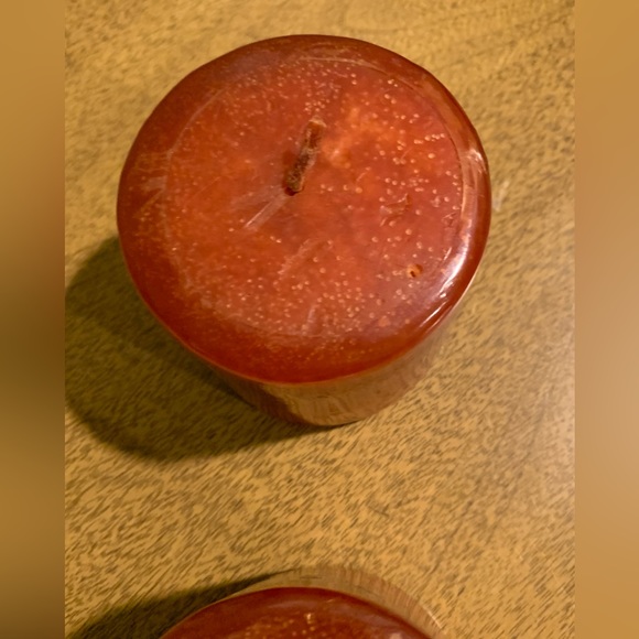 3 x 3 Round Pillar Candle Set,New, In Original Plastic, Used Only For Decoration - Picture 9 of 11